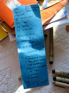 Squash Cookie Bookmark