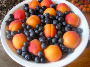 Apricot and Blueberry Pie, Art of the Pie