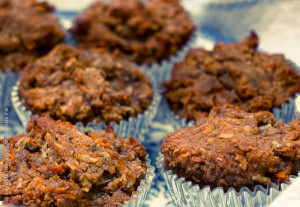 Easy GF Morning Glory Muffins to start the day.